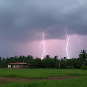 Indaiatuba deve ter um dia com trovões e raios neste sábado