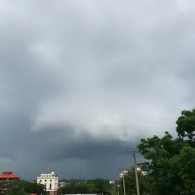 Indaiatuba céu nublado tempestades