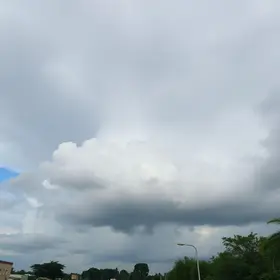 céu nublado