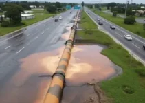 rompimento de adutora