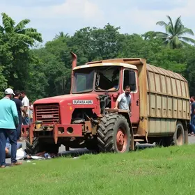acidente com trator em Indaiatuba