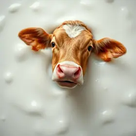 leite com larvas e carnes podres