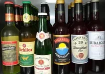 garrafas de bebidas importadas