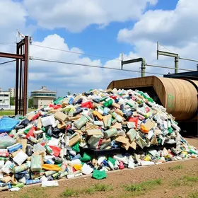 reciclagem de plástico
