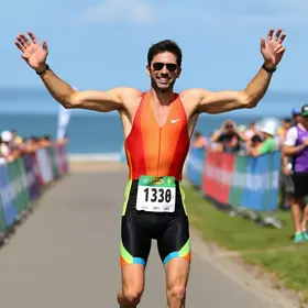 Luigi Vanzella campeão Sprint Triathlon