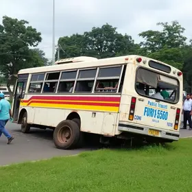 ônibus do transporte público