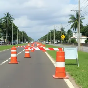 recapeamento rodovia santos dumont