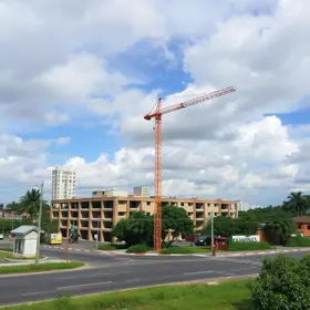 obras no trevo da SP-075