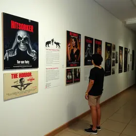 exposição Cartazes Terror no Cinema