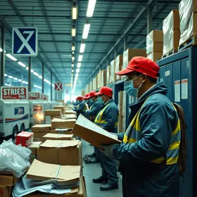 trabalhadores dos Correios