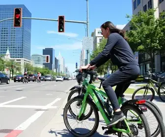 circulação de bikes elétricas